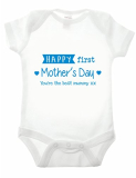 Happy First Mothers Day Babygrow