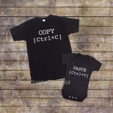 Copy & Paste Tshirt & Baby Grow