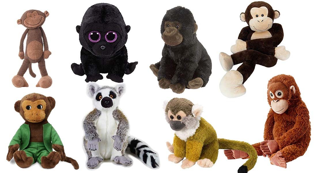 Monkey Plush: Curious-George Canon and Long-Armed Cuddlers — Scored