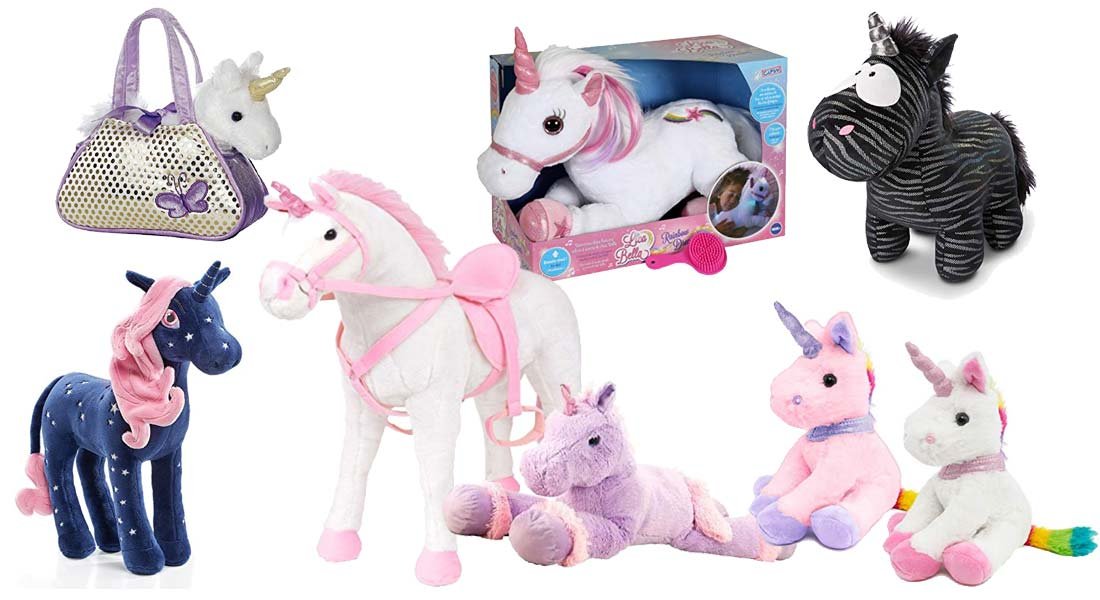 Unicorn Plush: Scored Picks from Aurora, Jellycat, Steiff, and More